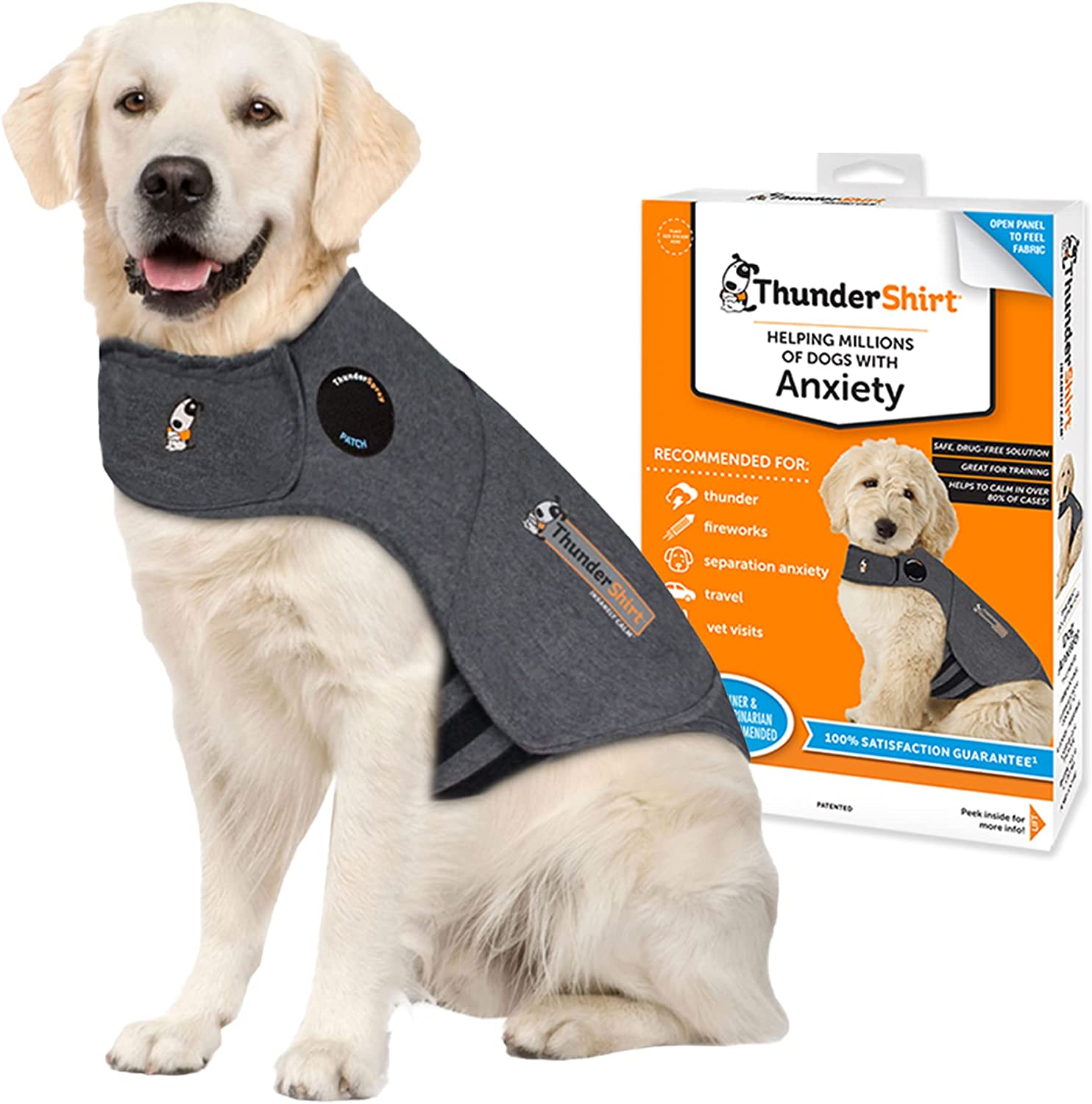 Thundershirt Classic Dog Anxiety Jacket-pettoyus
